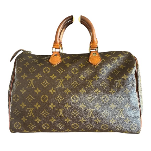 Louis Vuitton Monogram Canvas Speedy 35 Bag - Picture 3 of 10